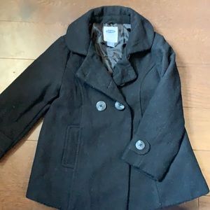 Old Navy Toddler girls pea coat 4T